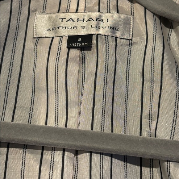 Tahari Arthur S Levine Women's Dark Navy Blazer Jacket Tahari ASL Size:8 - Picture 13 of 16